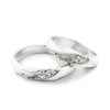 Bone and Cell Texure Wedding Ring by Ayaka Nishi