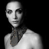 Mesh Fish Scale Necklace by Ayaka Nishi