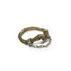 18K Gold Hand Cuff Ring