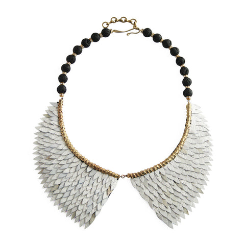 Fish Scale Collar Necklace