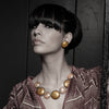 Crocodile Necklace By Ayaka Nishi on model