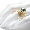 Spider Pearl Ring