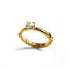 Melange Herkimer Diamond Ring