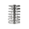 Oxdized Silver 7 Ribs Spine Bracelet by Ayaka Nishi